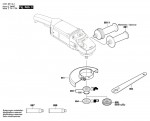 Bosch 0 601 851 0L4 Gws 21-180 H Angle Grinder 230 V / Eu Spare Parts